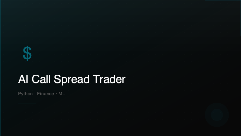 AI Call Spread Trader