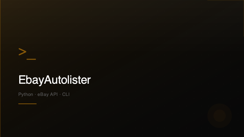 EbayAutolister
